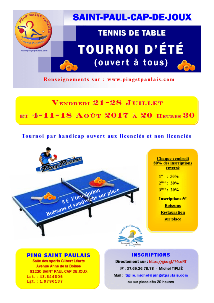 Tournoi d'été 2017