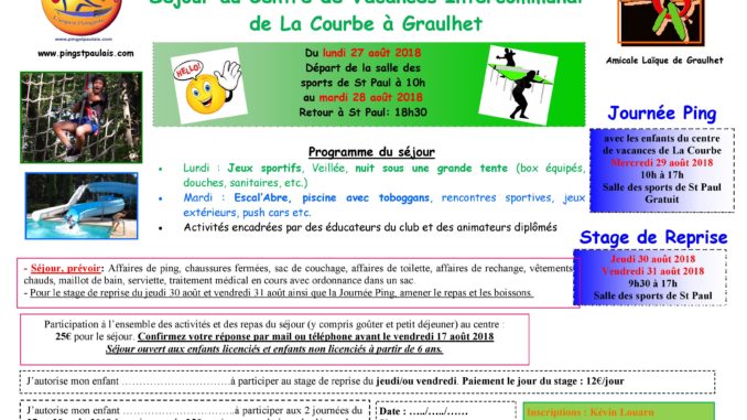Prospectus centre de vacances La Courbe 2018-page-001